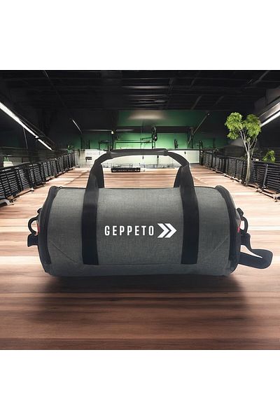 mygeppetobag Unisex, Hanging, Travel, Daily, Fitness Cylinder Sports Bag, Shoe Net Gift