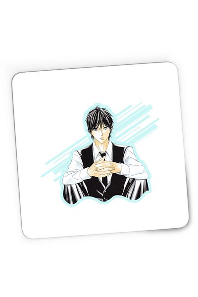 OEM Mousepad Gaming LDK Kugayama Shuusei Cool Suit Kuundere, 21x19 cm