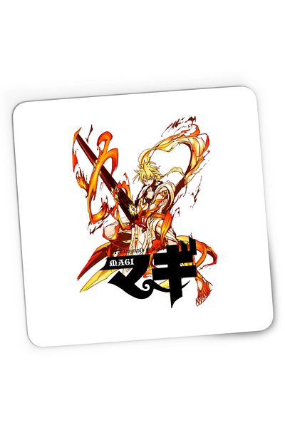 OEM Mousepad Gaming Magi The Labyrinth of Magic Alibaba Fire Sword, 21x19 cm