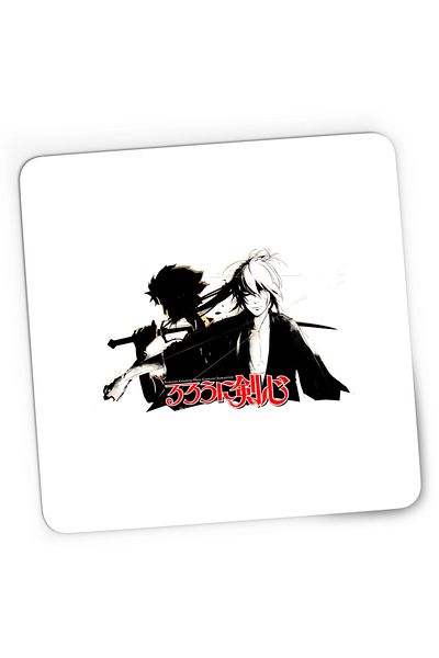 OEM Mousepad Gaming Rurouni Kenshin Anime Cute Mugen Contrast, 21x19 cm