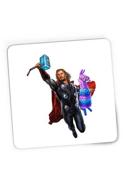 OEM Mousepad Gaming Thor Fortnite Goat Colorful Jump Pet Beloved Favorite Animal, 21x19 cm