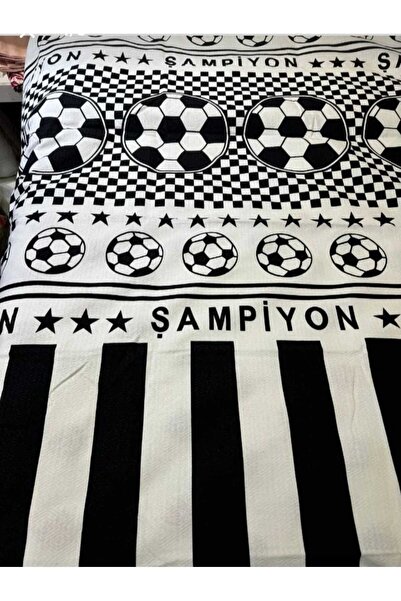 KIZILELMADA Fan Themed Single Pique and Sheet Set – 160X240 cm | 100% Cotton