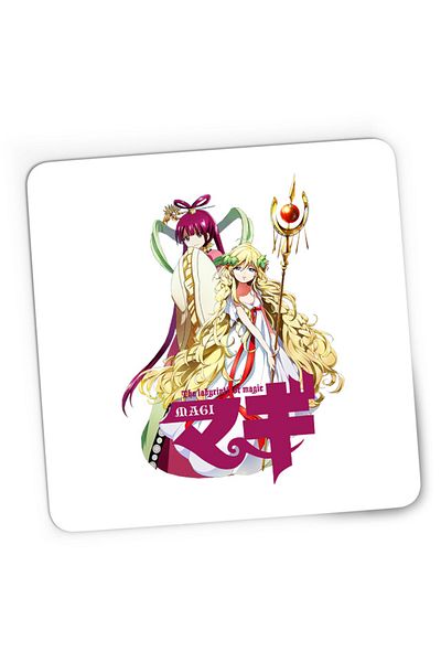 OEM Mousepad Gaming Magi The Labyrinth of Magic Scheherezade Kougyoku Queens, 21x19 cm