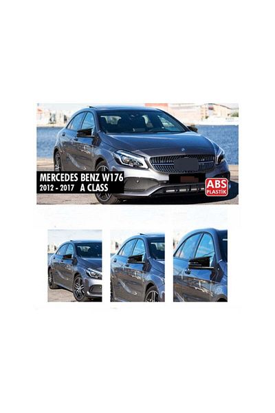 AutoZet Set of 2 Batman Mirror Covers Mercedes A-Class (W176) 2012-2018