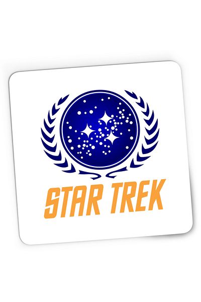 OEM Mousepad Gaming Star Trek United Federation of Planets Starfleet, 21x19 cm