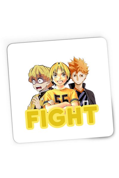 OEM Mousepad Gaming Hikaru no Go Zenitsu Kimetsu no Yaiba Haikyuu Power Otaku, 21x19 cm