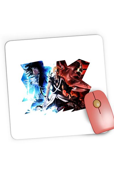 OEM Mousepad Gaming Bleach Ichigo Anime Kage Japan Samurai, 21x19 cm
