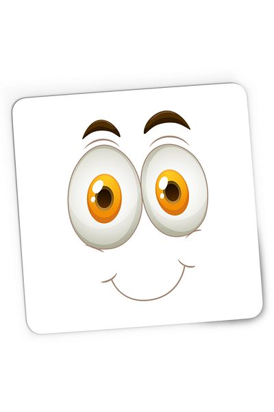 OEM Mousepad Gaming Roblox Twitter Platforme Studio Smiley Face, 21x19 cm