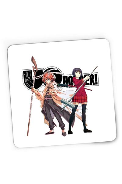 OEM Mousepad Gaming UQ Holder Negi Orte Ken Akamatsu Anime, 21x19 cm
