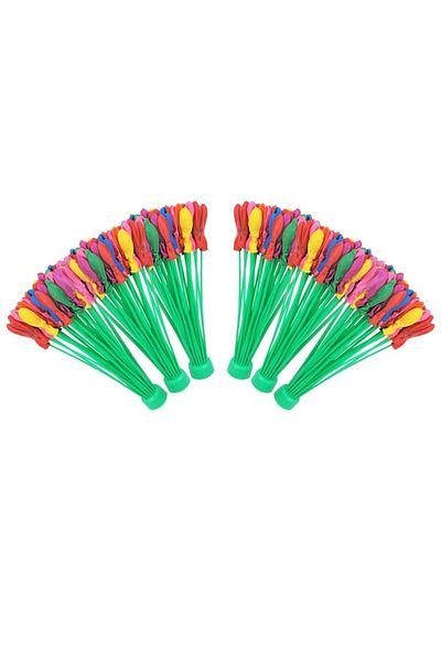 Eom Set 222 balloons with water, quick fill multicolor, 6x37 pcs