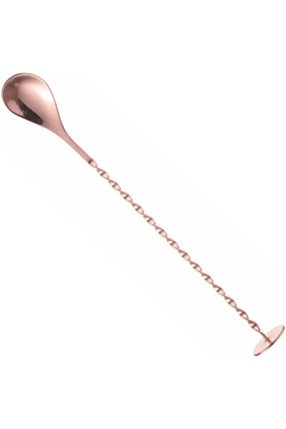 Bar up Lingură lungă de barman pentru cocktailuri cu ciocănitor 280 x 35 mm -...