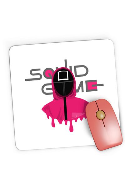OEM Mousepad Gaming Squid Game Television Hwang Dong-hyuk Goals, 21x19 cm