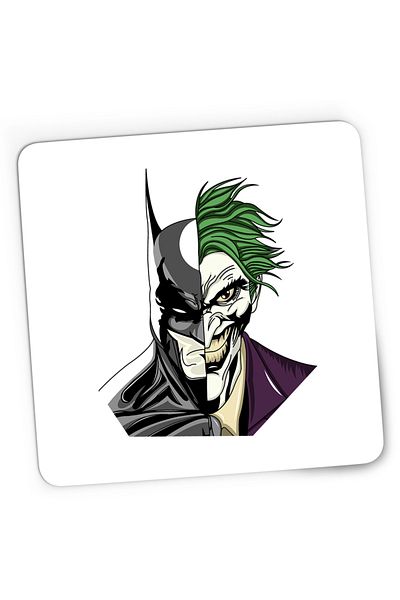 OEM Mousepad Gaming Batman Joker Face Best Friends Megadeth Legends, 21x19 cm