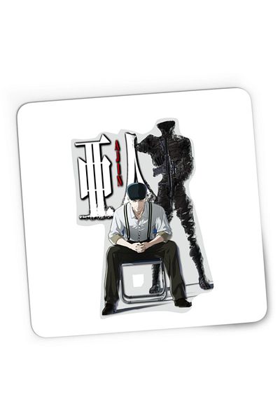 OEM Mousepad Gaming Ajin Satou Longevity Mature Horror, 21x19 cm
