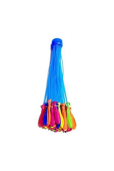 OEM Set of 38 multicolored water balloons, latex material, biodegradable