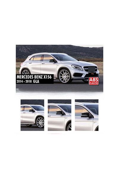 AutoZet Set of 2 Batman Mirror Covers Mercedes GLA (X156) 2014-2019