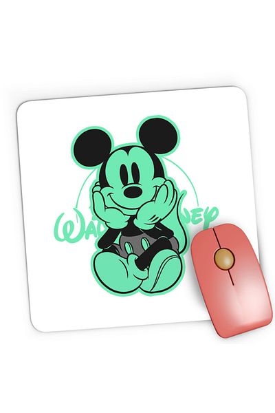 OEM Mousepad Gaming Mickey Mouse Animation Children Play Games, 21x19 cm