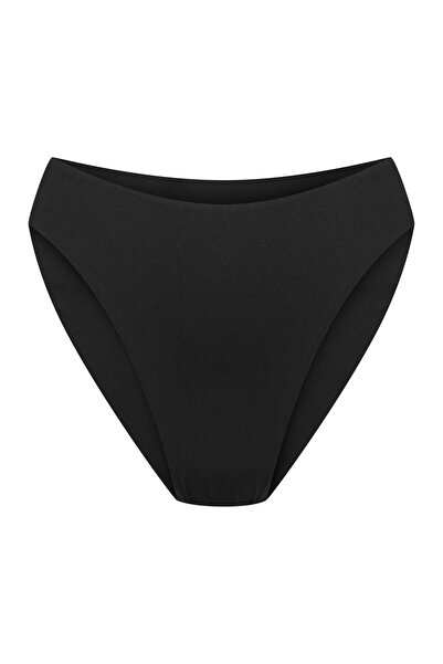 Bloovii Bikini Bottom High Leg Brazilian Brief Smooth Matte Fabric | Jamaica
