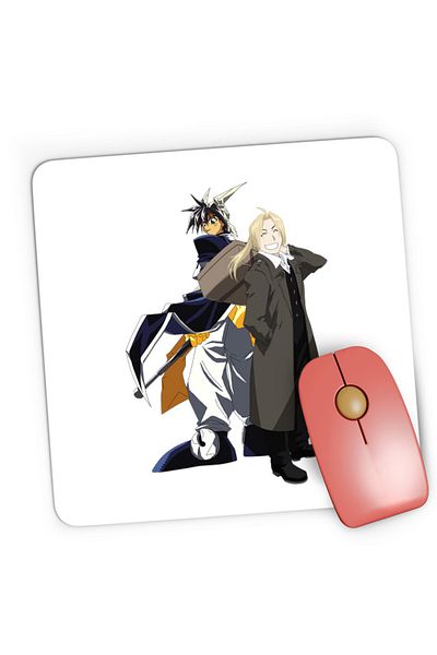 OEM Mousepad Gaming Hoshin Engi Taikoubou Edward Full Metal Alchemist Magic God Alchemy, 21x19 cm