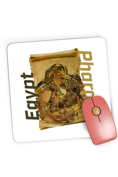OEM Mousepad Gaming NFT XOXO Egypt Love Sand Pyramid Pharaoh, 21x19 cm