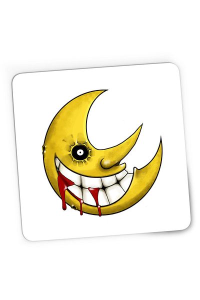 OEM Mousepad Gaming Soul Eater Moon Smile Blood Horror, 21x19 cm