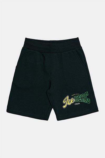 Iceberg Boy Black Shorts