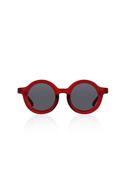 Kinary Uv400 Protected 1-13 Years Old Children's Sunglasses 4023 Transparent Red