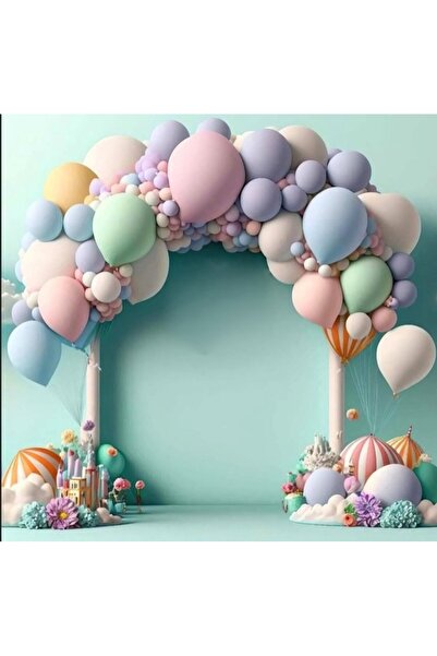 PROMISEBACKDROP2 Doğum Günü, Parti Konsept, Balon Zinciri, Fotoğraf Çekimi, K...