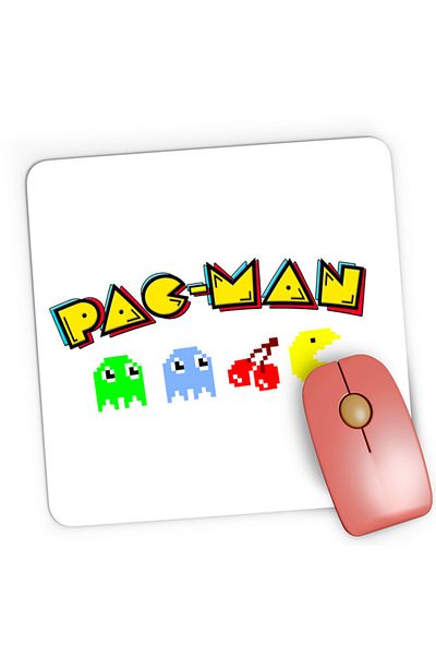OEM Mousepad Gaming Pac Man Arena Game Pixels Vintage, 21x19 cm