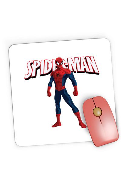 OEM Mousepad Gaming Spiderman Logo Ultimate Game Costume Superhero, 21x19 cm