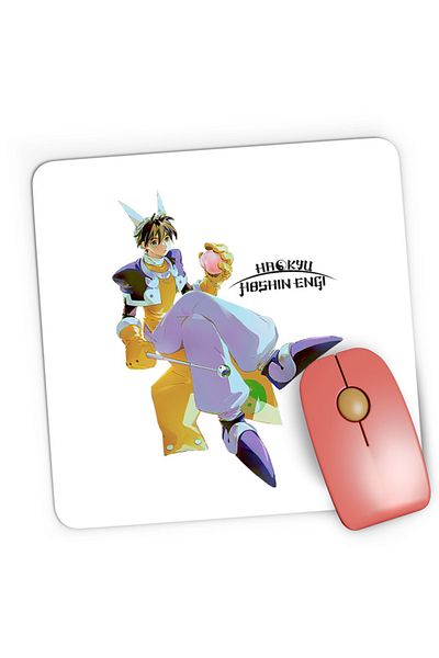 OEM Mousepad Gaming Hoshin Engi Taikoubou YinYang Fantasy Ryu Fujisaki Shaman, 21x19 cm