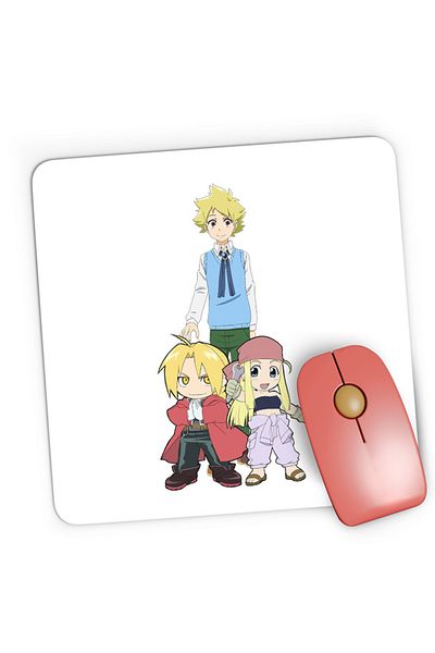 OEM Mousepad Gaming Muhyo Roji Kusano Jirou FMA Edward Lucy Exorcist Otaku, 21x19 cm