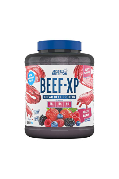 applied nutrition Beef-XP Hydrolyzed Beef Isolate Protein, Mixed Berry Flavor, 1.8 kg