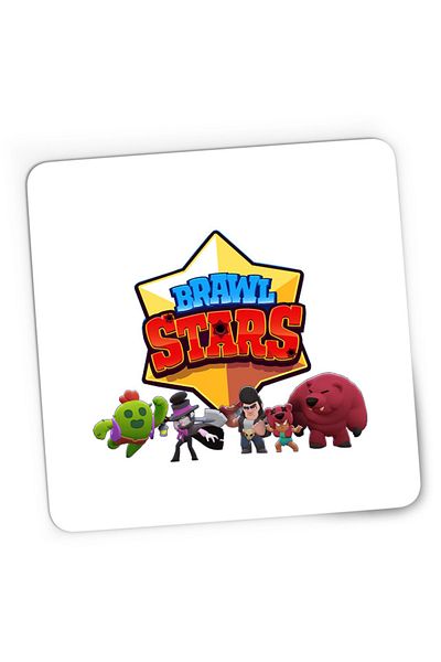 OEM Mousepad Gaming Brawl Stars Full Team Shooter Mobile Game Classes, 21x19 cm