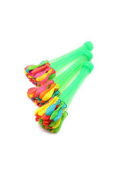 Wei A Set 111 multicolor water balloons with quick fill and auto-seal system
