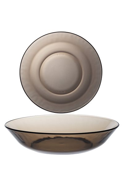 shumee Talerz głęboki Duralex LYS SEPIA brązowy 210 x 45 mm - zestaw 6 szt.