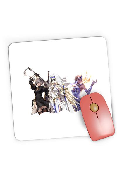 OEM Mousepad Gaming Goblin Slayer Onna Shinkan Nier Automata Zero Legends, 21x19 cm