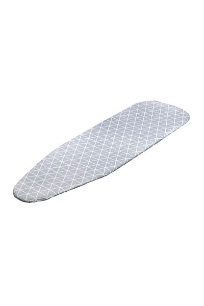 flores Ironed table cover, grey, 46 x 130 cm