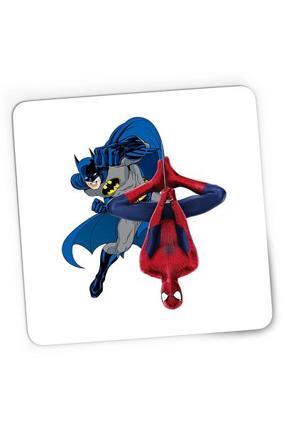 OEM Mousepad Gaming Batman Spiderman Bruce Spirit Cosplay Marvel, 21x19 cm