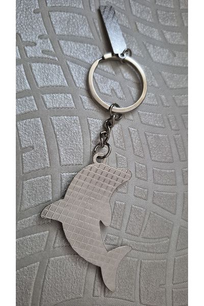 Land of Souvenir Elegant Colorful Metal Keychain with Zircon Stone