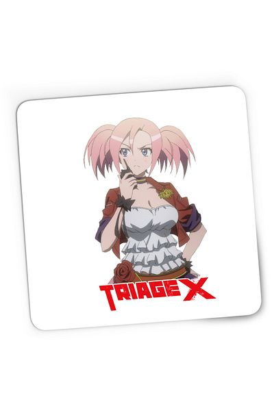 OEM Mousepad Gaming Triage X Nishida Oriha Twins Manga Kawaii, 21x19 cm