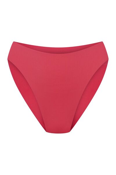 Bloovii Bikini Bottom High Leg Brazilian Brief Smooth Matte Fabric | Jamaica