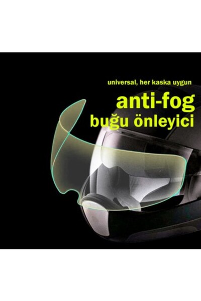 JİEKAİ Anti-Fog Lens – Buğu Önleyici Vizör İçi Lens (Pinlock Uyumlu)