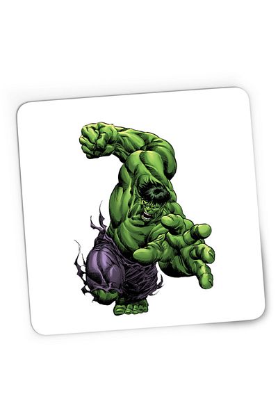 OEM Mousepad Gaming Hulk Illustration Help Comic Book Animation Movie, 21x19 cm