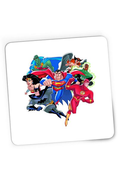 OEM Mousepad Gaming The Flash Batman Justice League Superhero, 21x19 cm
