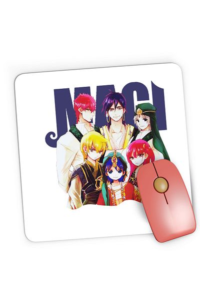 OEM Mousepad Gaming Magi The Labyrinth of Magic Dream Team Photo Magic Dungeon Power, 21x19 cm