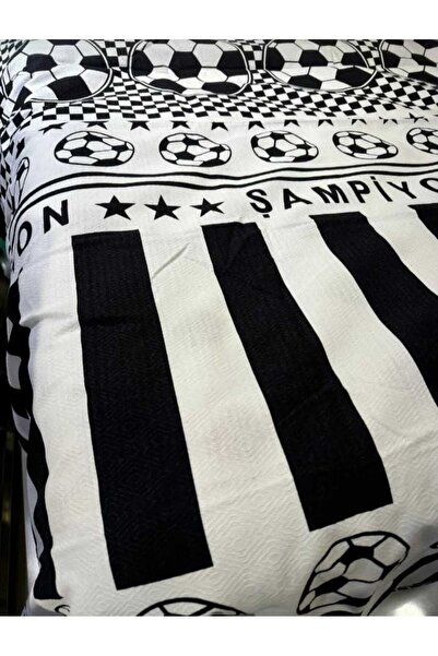 KIZILELMADA Fan Themed Single Pique and Sheet Set – 160X240 cm | 100% Cotton