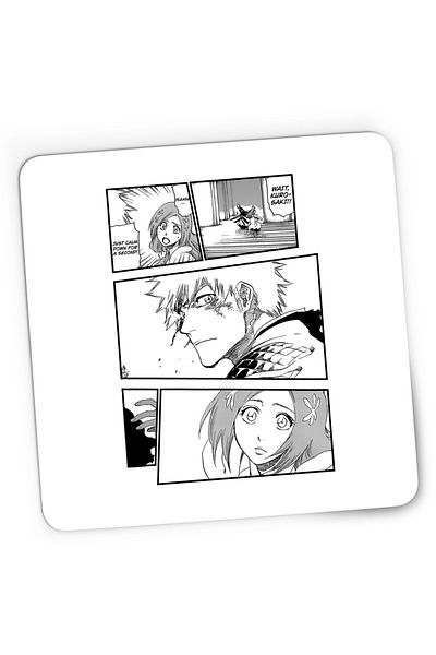 OEM Mousepad Gaming Bleach Ichigo Kurosaki Titi Kubo Fan Manga, 21x19 cm