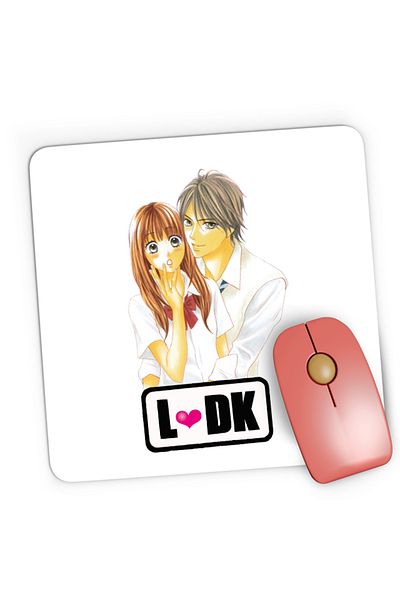OEM Mousepad Gaming LDK Nishimori Shuusei Love Heart School, 21x19 cm