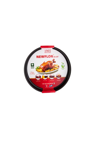 Newflon صينية فرن دائرية مقاس 22 سم